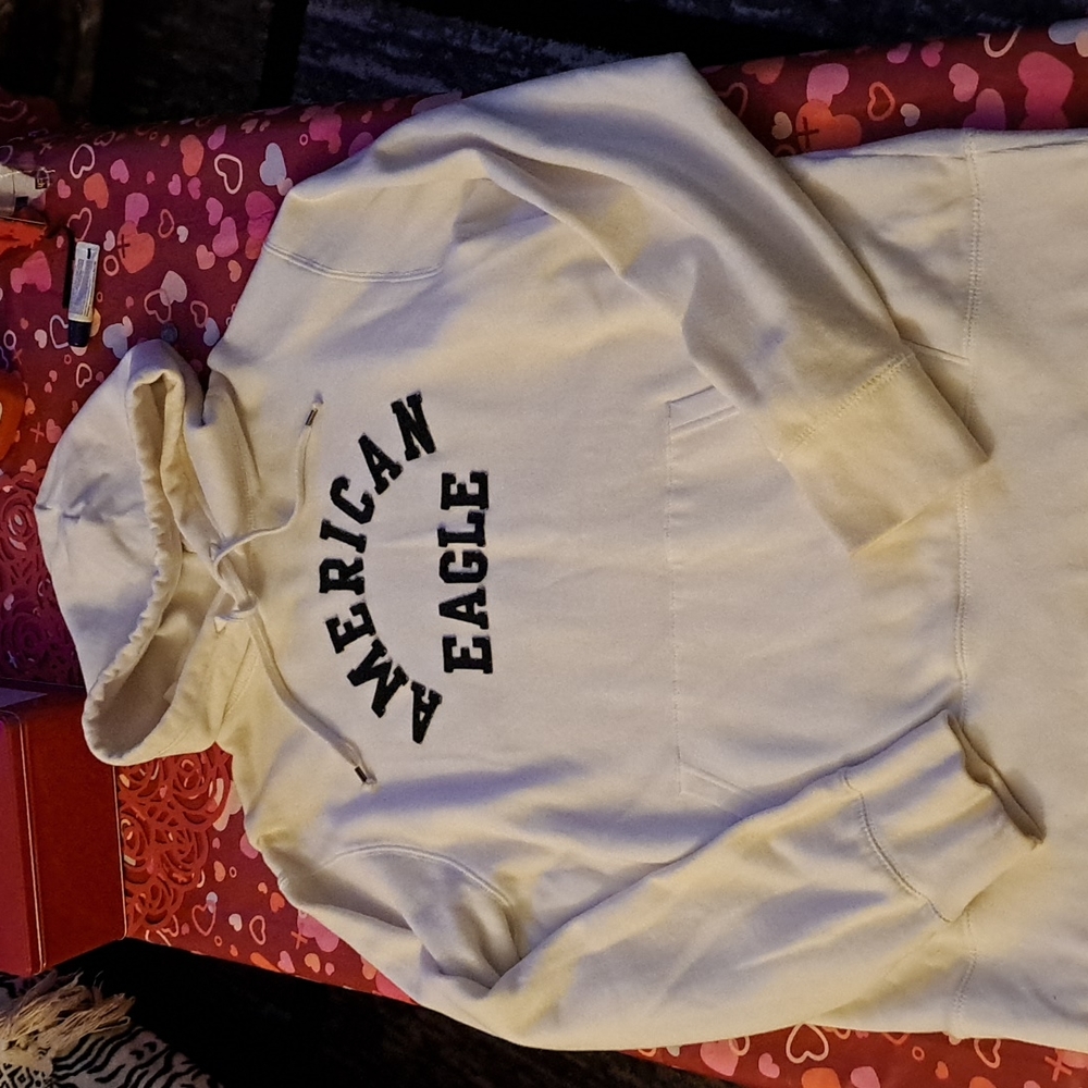 American Eagle Hooded Sweatshirt Sz L
